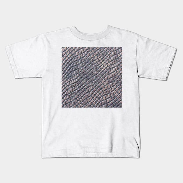 Snake skin texture Kids T-Shirt by ArtoTee